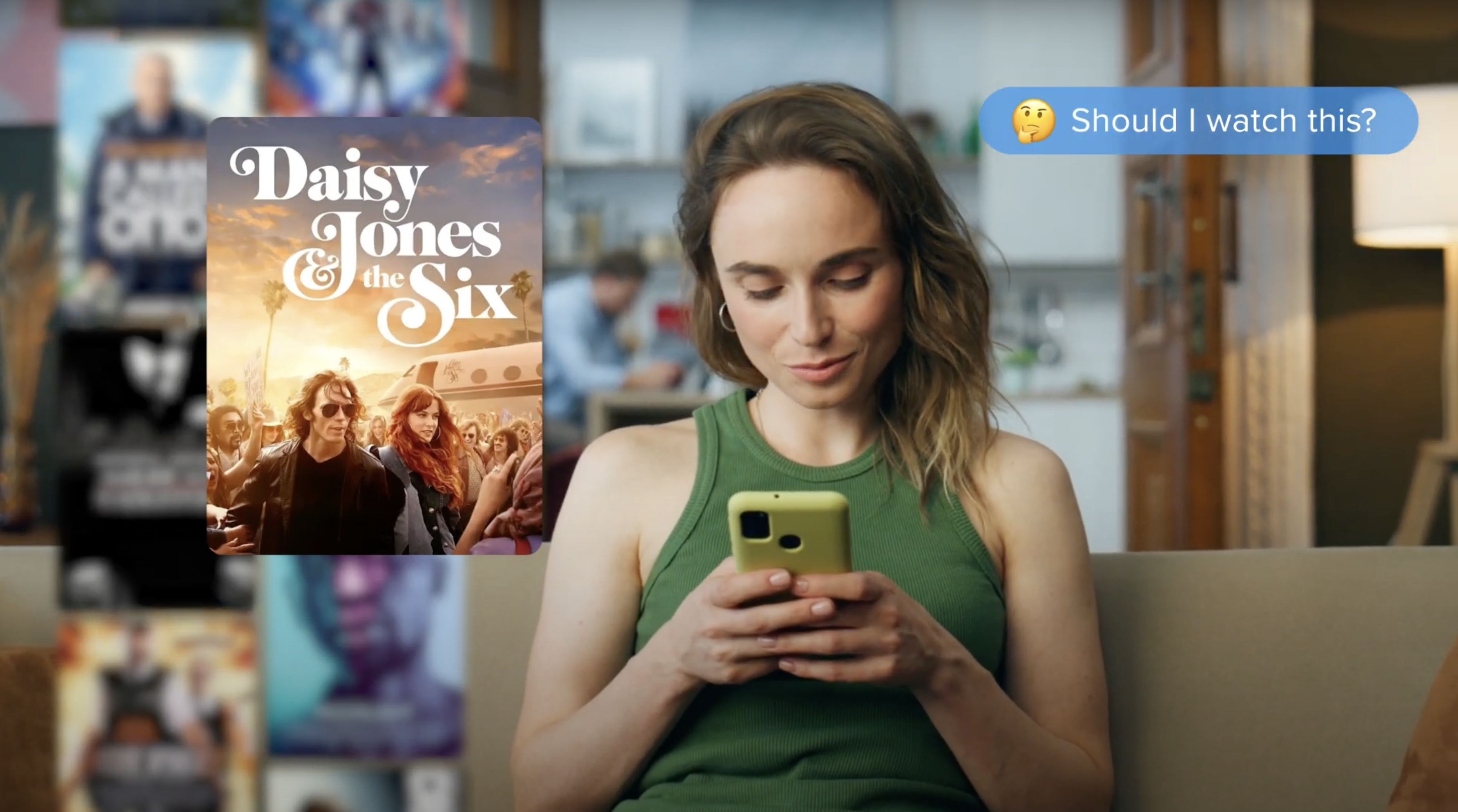 cue reelgood streaming AI